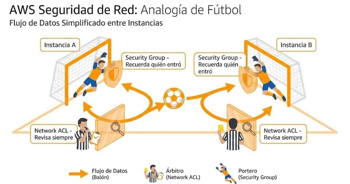 Cómo AWS Protege tu Red: Entendiendo las Capas de Seguridad en VPC